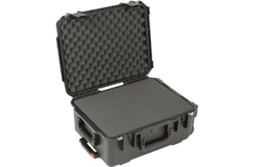 Image of SKB Cases Seres Injecton Molded Ml-Standard Waterproof - Case 19inx14.25inx8in W/Wheels, Cubed Foam, 3I-1914-8B-C