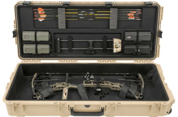 Image of SKB Cases Seres Large Bow Case, Tan, Black Plush, 3i-4217-PLP-T
