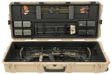 Image of SKB Cases Seres Large Bow Case, Tan, Black Plush, 3i-4217-PLP-T