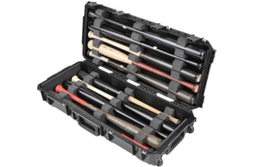 Image of SKB Cases Series 3614-6 Baseball Bat Case, 10 Bat, Black, 3i3614-6-003