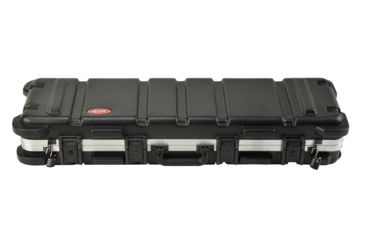 Image of SKB Cases Short 40in Double Rifle Case, Black w/Wheels, Stackable - 2SKB-4009