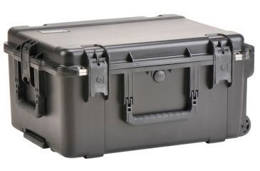 Image of SKB Cases Injection Molded 22inx17inx12.70in Case w/Cube Foam, Wheels, Black, 3I-2217-12BC