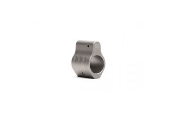 Image of SLR GB6 .625 Non-Adjustable Micro Low Profile Gas Block w/.450 in. Set Screw Spacing, Titanium 00810646031449