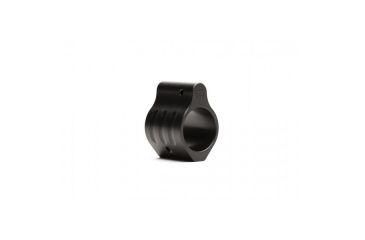 Image of SLR GB7 .750 Non-Adjustable Micro Low Profile Gas Block w/.400 in. Set Screw Spacing, Black 00810646031463
