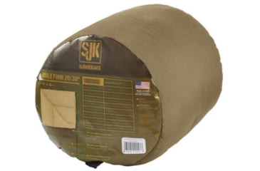 Image of Slumberjack Middle Fork 20-30 Degrees Sleeping Bag, Rectangular, Olive Drab, 51735220OV