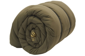 Image of Slumberjack South Fork 15-25 Degrees Sleeping Bag, Rectangular, Olive Drab, 51734920OV