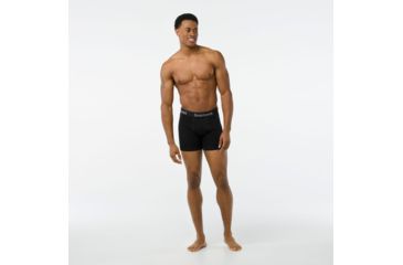 Image of Smartwool Merino 150 Boxer Brief Boxed - Mens, Black, Extra Large, SW014011001-XL