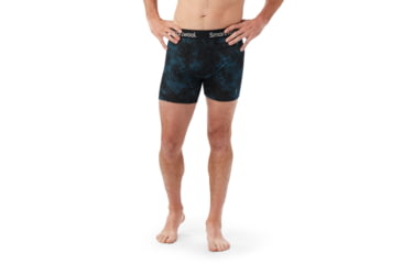 Image of Smartwool Merino Print Boxer Brief Boxed - Mens, Twilight Blue Mountain, 2XL, SW017005P631XXL000
