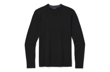 Image of Smartwool Sparwood Crew Sweater - Mens, Black, Small, SW016426001-S