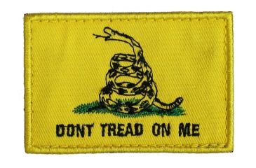 Image of SME Dont Tread On Me, Yellow, SME-FLGDTOMY