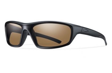 Image of Smith Elite Director Sunglasses, Black Frame, Polarized Brown Lens DITPPBR22BK