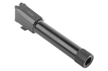 Image of Smith &amp; Wesson M&amp;P Shield/Shield Plus 9mm Luger Threaded Pistol Barrel, 3.7in, 1/2x28, Black, 13882