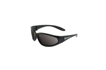 Image of Smith &amp; Wesson Sergeant Shooting Glasses, Full Frame, Black/Smoke Lens, 110165