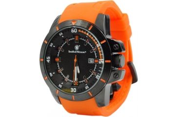 Image of Smith &amp; Wesson Trooper Watch, Orange/Black SWW-397-OR