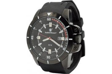 Image of Smith &amp; Wesson Trooper Watch, White/Black SWW-397-WH
