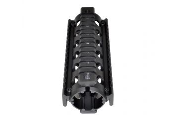 Image of Sniper Two Piece Quad Handguard Rail Mount, Black MQRSL