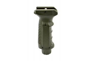 Image of Sniper Vertical Front Short Holder w/ Compartment, Green GP04-G