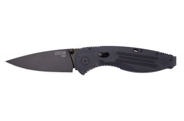 Image of SOG Knives AE-02 Aegis - Black TiNi Folding Knife