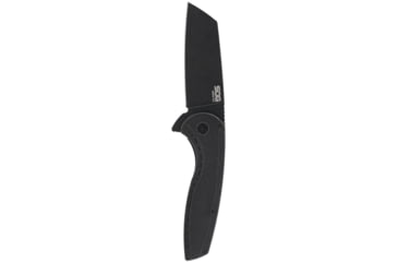 Image of SOG Specialty Knives &amp; Tools Aegis Flk 2.0 Frame Lock 14-41-04-43 Blackwash Stainless Steel Wharncliffe Pocket Knife - SOG-14-41-04-43