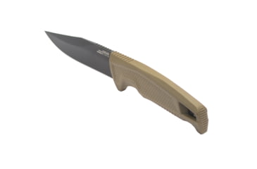 Image of SOG Specialty Knives &amp; Tools Recondo FX Fixed Blade Knives, 4.6in, Straight Edge, CRYO 440C Steel, Spear Point, FDE, GRN / TPU Handle, Black, SOG-17-22-03-57