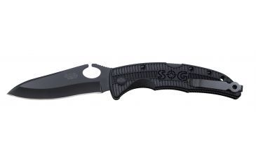 Image of SOG Specialty Knives Tools SP-03 SOGzilla Small - Black TiNi Folding Knife