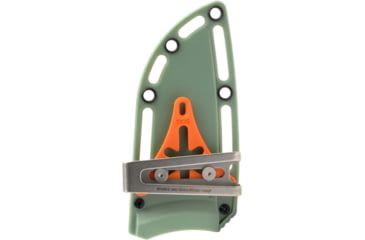 Image of SOG Specialty Knives &amp; Tools TELLUS FX Knife, 4.2in, CRYO 440C Stainless Steel, Full Tang, Fixed Blade, Glass-Reinforced Nylon Handle, Olive Drab, 17-06-01-43