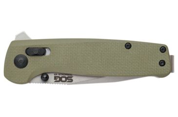 Image of SOG Specialty Knives &amp; Tools Terminus XR Flipper 2.95in Folding Knife, G10, Olive Drab Green, Box, TM1022-BX