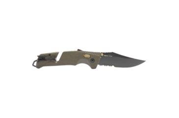 Image of SOG Specialty Knives &amp; Tools Trident At - Olive Drab - Partially Serrated - 11-12-11-41