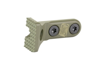 Image of Sons of Liberty Gun Works Presscheck Steel M-LOK QD Barricade Stop, Moss Cerakote, Black, SOLGWBARRICADE-MOSS