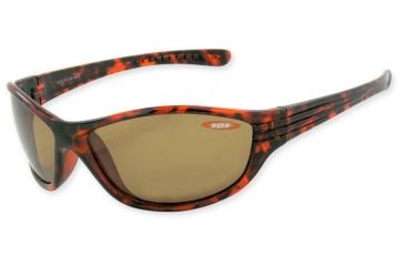Image of Sos Polar Max / Kauai Sunglasses, Frame - Shiny Dark Tortoise, Lens - Tac Polarized Brown 1.0mm