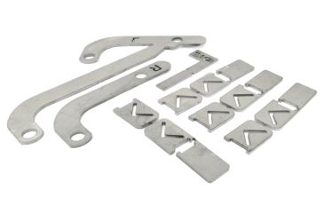Image of Spartan Armor Systems Diy AR500 Plate Rack 8 Inch Paddle Kit, Metal, TTM-DIYPR8