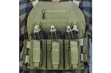 Image of Spartan Armor Systems Triple Kangaroo Magazine Pouches