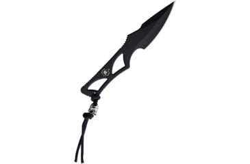 Image of Spartan Blades Enyo Fixed Blade Black Knife, 2.75 black coated AUS-8A stainless blade, One-piece construction, SBBL2BK