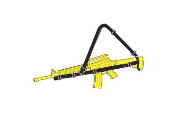 Image of Spec Ops Sling101 CQB Sling, Black - M-4/M-16 &amp; Shotguns - 100350301