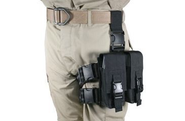 Image of Specter Gear AR-15/M-16 Magazine Tactical Thigh Rig for Four 30rd Mags - Black