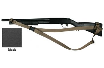 Image of Specter Gear CQB Sling, Mossberg 500 w/ Hogue 12in LOP Stock, Ambidextrous - Black 756 BLK