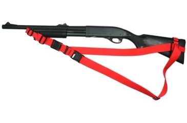Image of Specter Gear Less Lethal Munitions Shotgun SOP 3 Point Tactical Sling, w/ Emergency Release Buckle, Orange 881 LLO-ERB