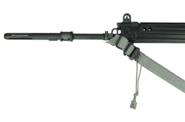 Image of Specter Gear Raider 2 Point Tactical Sling, FN FAL, standard fixed stock, Braided Lanyard, Emergency Release, Coyote Tan, 546 COY-ERB-BL