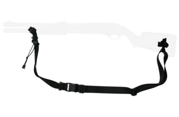 Image of Specter Gear Raider 2 Point Tactical Sling, Remington 870 with Magpul SGA Stock, Braided Lanyard, Emergency Release, Coyote Tan, 768 COY-ERB-BL