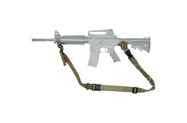 Image of Specter Gear TCS Convertible 1 or 2 Point Tactical Sling, Steel Hook Attachment Version, Coyote, 859 COY-ERB