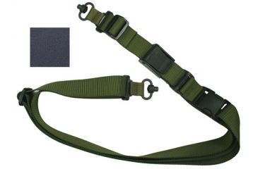 Image of Specter Gear Universal QD Swivel SOP 3 Point Tactical Sling, Black, Black 852-BLK