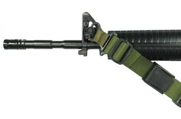 Image of Specter Gear Universal QD Swivel SOP 3 Point Tactical Sling, Olive Drab, Olive Drab 852-OD