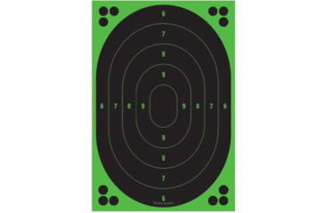 Image of Sport Ridge 12.5IN X 18.5IN OVAL TARGET 100 PK BLK D9667870
