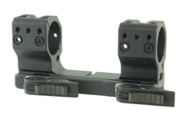 Image of Spuhr 30mm H38mm 0MIL/0MOA Quick Detachable Rifle Scope Mount, Black QDP-3002