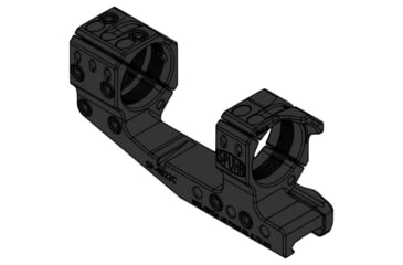 Image of Spuhr 34mm Cantilever Gen 3 Rifle Scope Mount, 1.5 in, 0 MOA, Black, SP-4022C