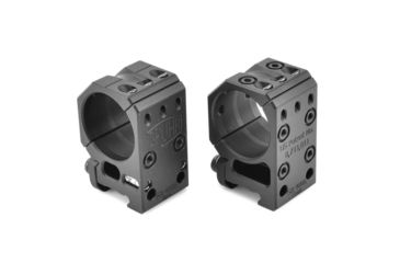 Image of Spuhr 34mm H34mm Separated Rings Rifle Scope Mount for Picatinny Rail, Black, SR-4006