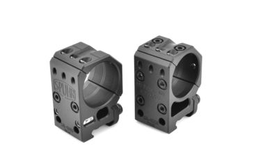 Image of Spuhr 34mm H34mm Separated Rings Rifle Scope Mount for Picatinny Rail, Black, SR-4006