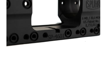 Image of Spuhr 34mm Rifle Scope Mount, Black, Height- 30mm/1.18in, SP-4601