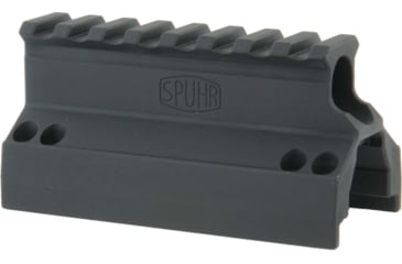 Image of Spuhr MP-5 Top Rail C-THRU, Black, R-305