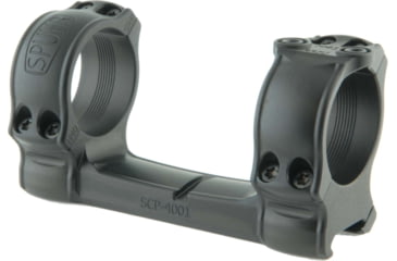 Image of Spuhr Rifle Scope Mount 34MM 0 MIL/0 MOA H-30 mm/1.18 L-118 mm/4.65, Black, SCP-4001